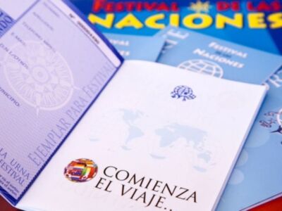 Deja constancia de tu viaje por el mundo con el pasaporte del festival de las naciones 