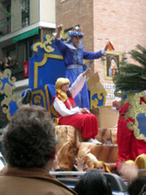 Cabalgata del barrio sevillano de Triana