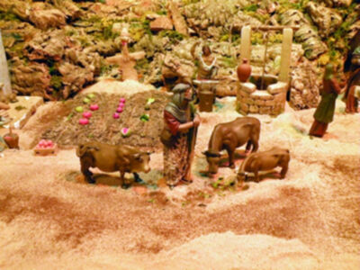 Galería del Belén de la hermandad de los "Panaderos"