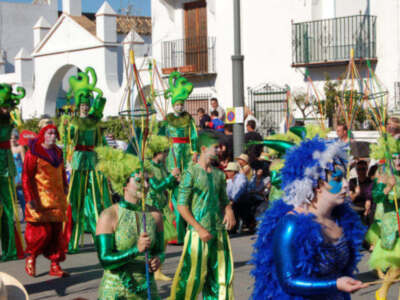 La agrupación las Galeras gran triunfadora de la cabalgata 2011(Chipiona)