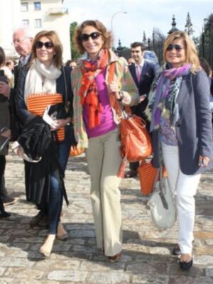 Muchas caras conocidas en la feria de Sevilla 