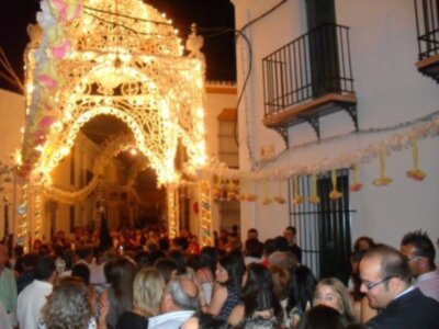 La Patrona de Carrión se trasladó a la Parroquia‏