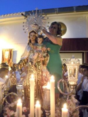 La Fe y la Devoción de un pueblo con su patrona la Virgen del Carmen de Esquivel