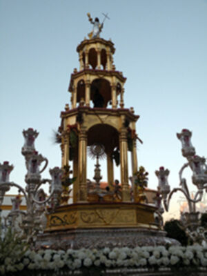 El Corpus de Saltera (Sevilla), procesiona desde el Siglo XVII el 15 de Agosto