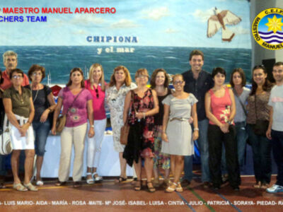 El colegio público Maestro Manuel Aparcero presenta  la exposición Chipiona y el mar