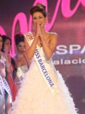 Miss España 2011 Andrea Huisgen; una catalana de padre alemán