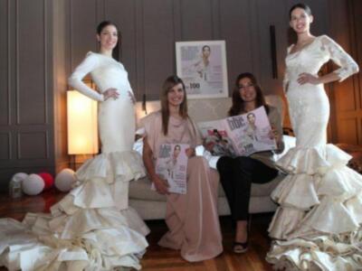 Jessica Bueno, madrina de una revista de bodas