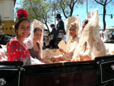 XXVII Exhibición de enganche en la Real Maestranza de Caballería de la feria de Abril.