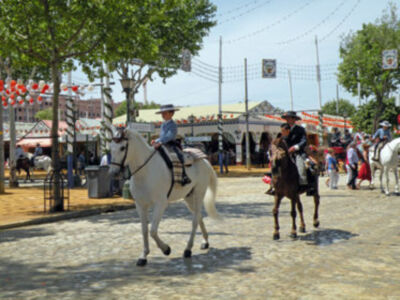 En la ciudad de los farolillos no mermaron las ganas de feria.