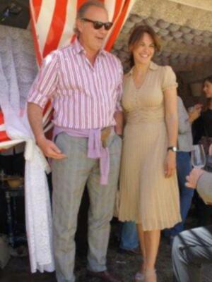 Numerosos personajes conocidos en Feria de Sevilla 2012