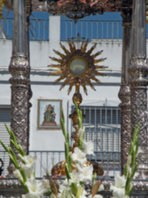Procesión del Corpus Christi de la Villa de Alcalá del Río 2012 (Sevilla)