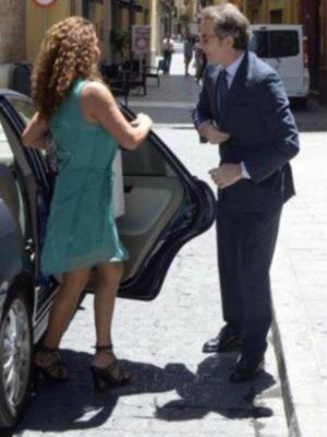 Bautizo de Manuela, nieta de Carmen Tello