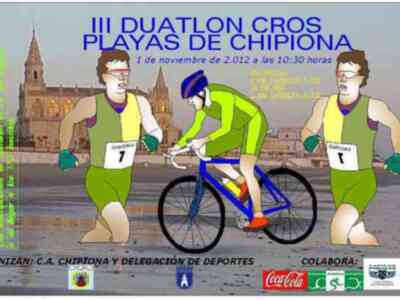 150 inscritos en una Duatlón Playas de Chipiona que aúna deporte y promoción turística