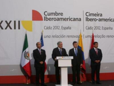 El rey en la cumbre iberoamericana