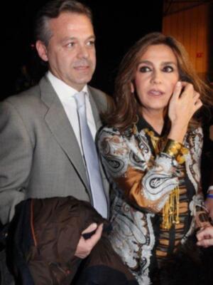 Marina Danko con su novio Manuel Blanco en SIMOF