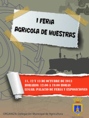 El Ayuntamiento de Chipiona impulsa con una feria de muestras el sector agrícola local