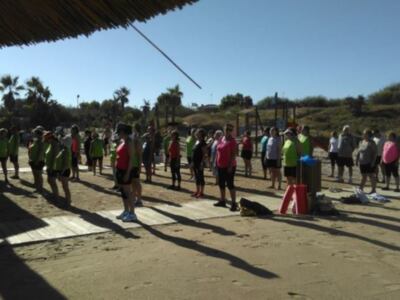 La Asociación de vecinos playa laguna culmina este viernes sus cinco semanas de deporte en la playa