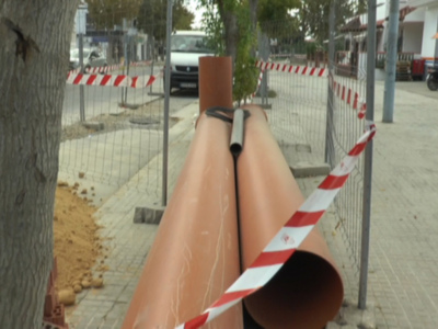 Rafael Naval afirma que la nueva conexión de la calle Flamenco solucionará el problema con las inundaciones en la zona de Los pájaros
