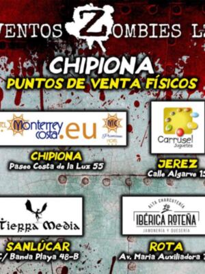 Eventos Zombies LZD trae a Chipiona una actividad de ocio alternativo con una invasión de muertos vivientes