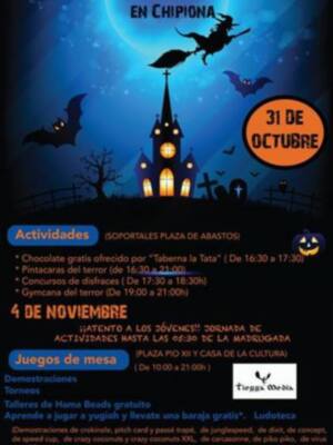 Acitur oferta un amplio programa de actividades centrado en Tosantos y Hallowen