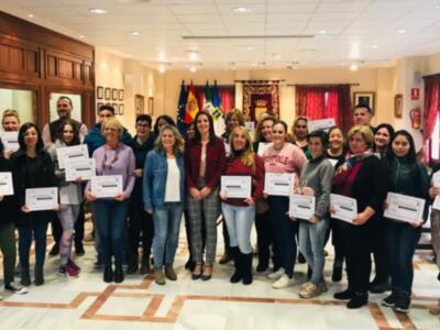 Entregados los certificados de un curso atención sociosanitaria a personas dependientes