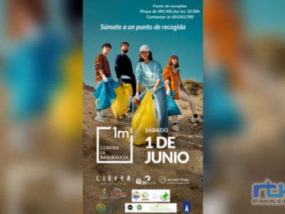 ACITUR y el proyecto LIBERA organizan una nueva recogida colectiva de residuos en la Playa de Micaela para este sábado 1 de junio  