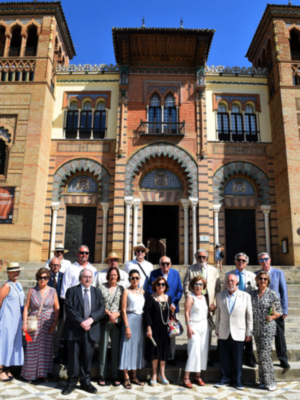 Excurción y almuerzo con los amigos de la capa en sevilla