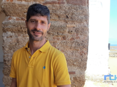 Comienzan las obras de intervención en la fachada exterior del Castillo de Chipiona