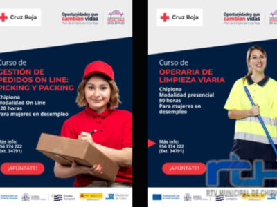 Cruz Roja de Chipiona lanza dos nuevas acciones formativas para mujeres desempleadas
