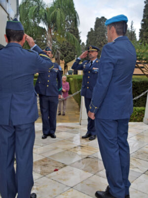  El Ejército del Aire rinde tributo en Sevilla a quienes entregaron su vida por España