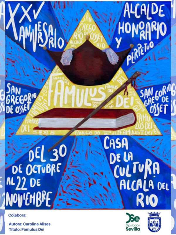  San Gregorio inspira una exposición única en su pueblo 25 años después de ser nombrado Alcalde Honorario en Alcalá del Río