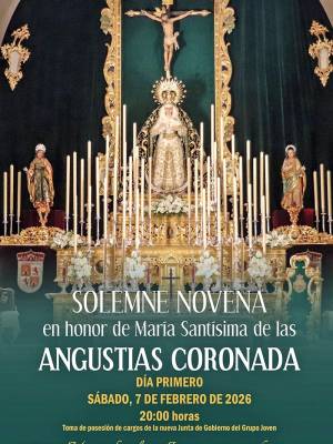  La Vera-Cruz convoca a sus fieles a la Novena en honor a su Amantísima Titular la Virgen de las Angustias de Alcalá del Río