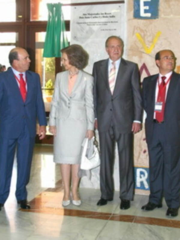 Los Reyes en Sevilla clausuraron el I Encuentro de Rectores de Universidad.