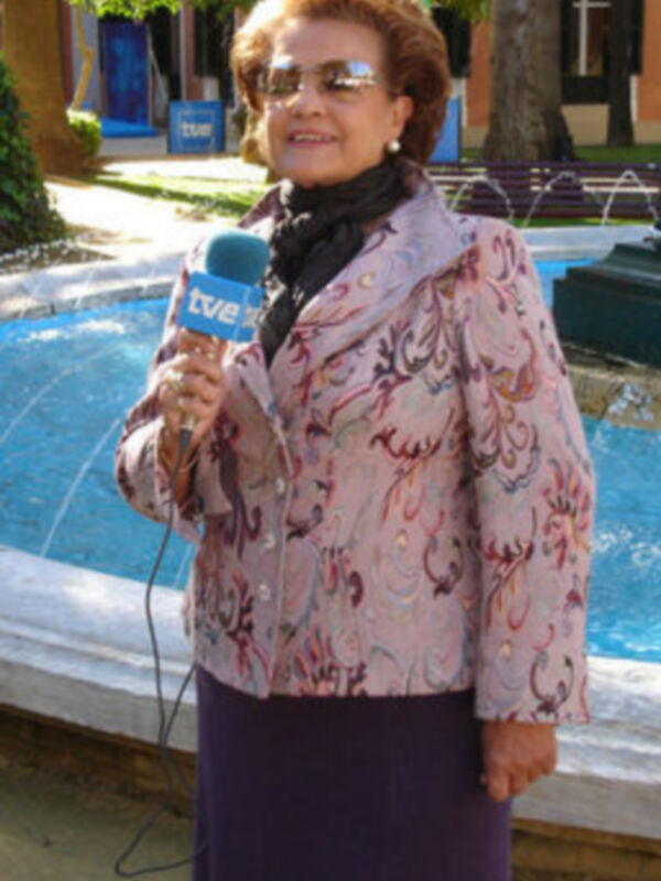 Carmen Sevilla con TVE en Festival Cine de Huelva