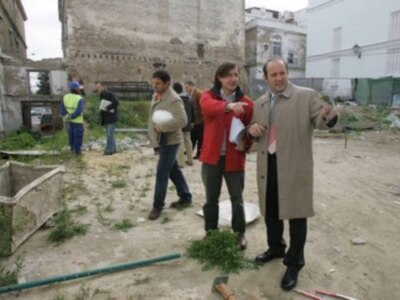 Procasa inicia las obras para la apertura de la nueva calle La Perla de Cádiz
