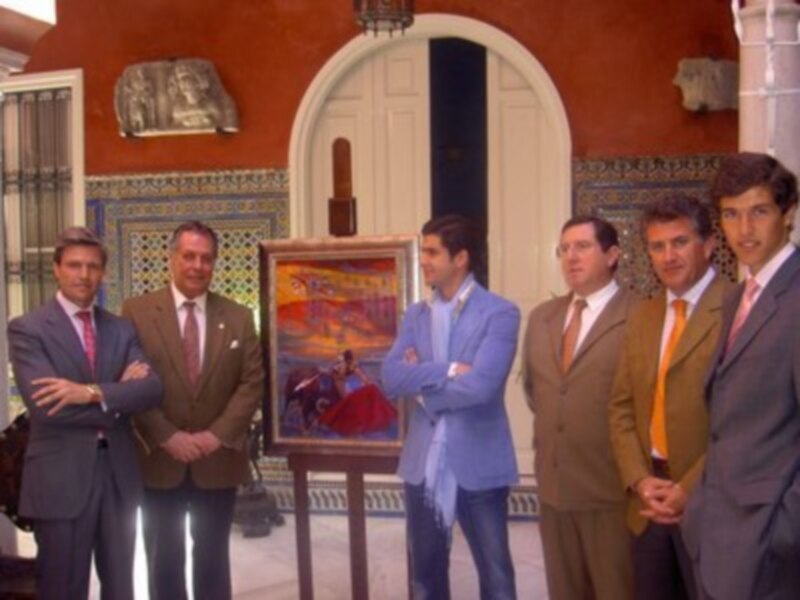 Presentado el cartel taurino de Espartina ,de  Antonino Parrilla