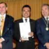 El pintor Antonio Montiel recibe el Premio Artes Plásticas 2006 del Ilustre Colegio de Médicos de Málaga