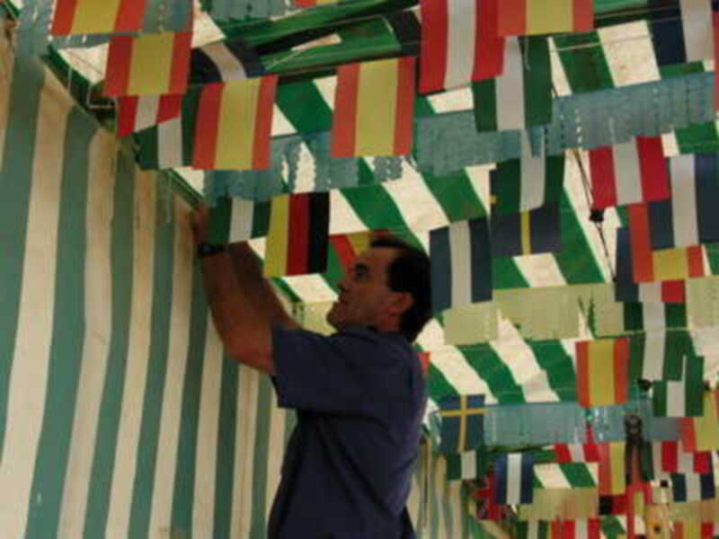 La Feria de Gines arranca este miércoles con la prueba del alumbrado