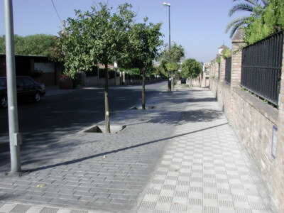 Gines: concluyen las mejoras en el acerado de la calle Ramón y Cajal