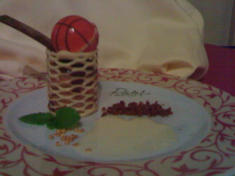El postre Eurobasket de restaurante Robles