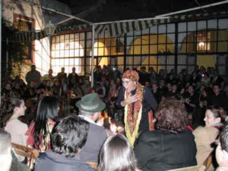 Noche flamenca al aire libre en la octava Candelá de Gines