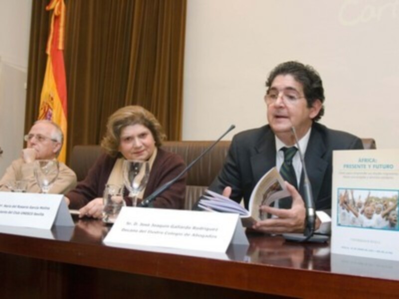 La sede del Colegio de Abogados de Sevilla acogió la presentación del libro 'África: presente y futuro'