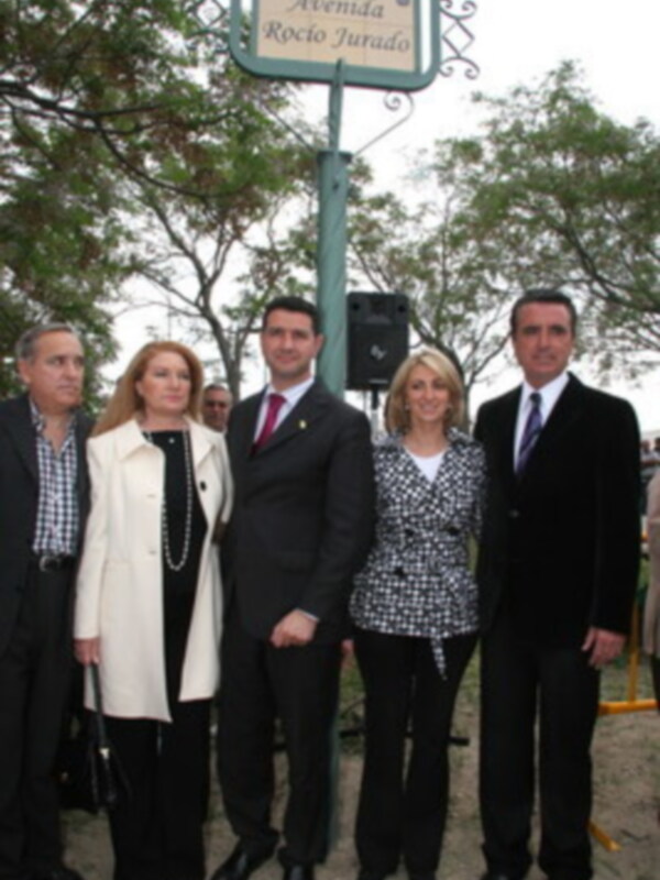 Rocio Jurado ya tiene una calle tambien en Sanlucar de Barrameda.
