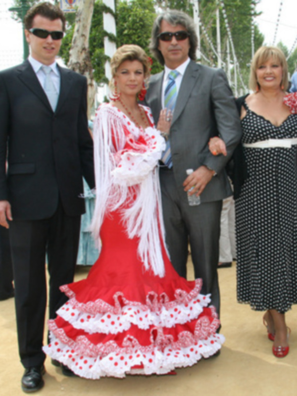 Teresa Campos y Javier Rigau dispararon los rumores en la Feria de Abril