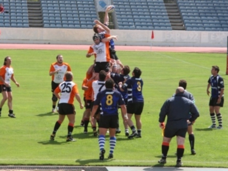 El Monte Ciencias de rugby ganó al segundo clasificado, Les Abelles