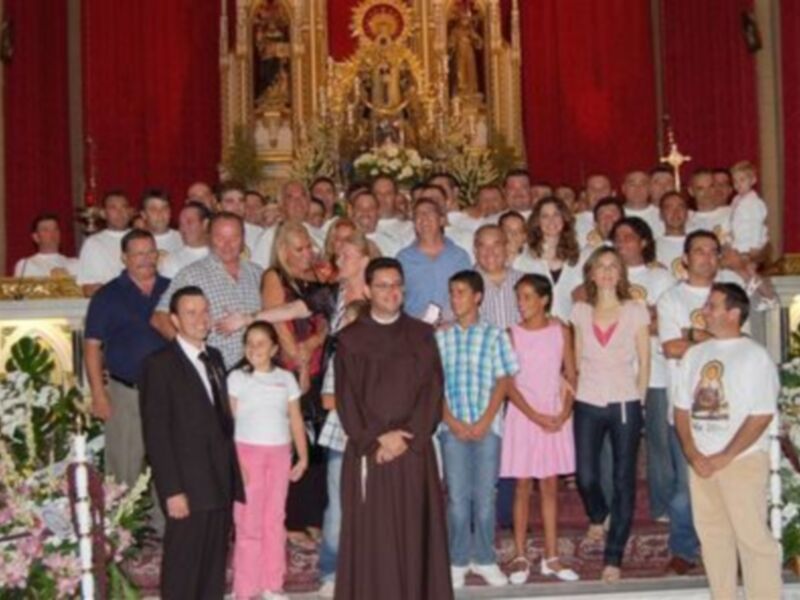 LOS HIJOS DE ROCÍO JURADO Y ORTEGA CANO EN EL HOMENAJE DE LOS COSTALEROS DE LA VIRGEN DE REGLA