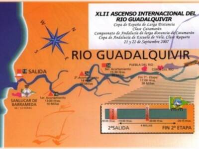 MAS DE 120 REGATISTAS Y 50 EMBARCACIONES, EN EL ASCENSO INTERNACIONAL DEL GUADALQUIVIR