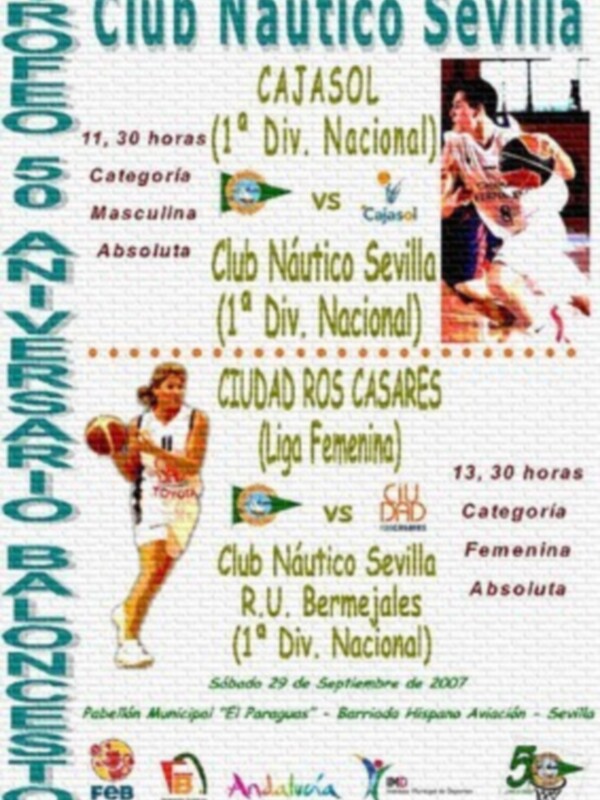 El Náutico Sevilla pone el broche a sus Bodas de Oro con el baloncesto