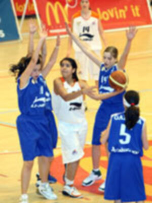 Segunda jornada del Campeonato de España de Minibasket McDonald's en San Fernando