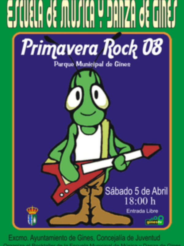 Gines acoge este sábado un festival de música rock para celebrar la llegada de la Primavera